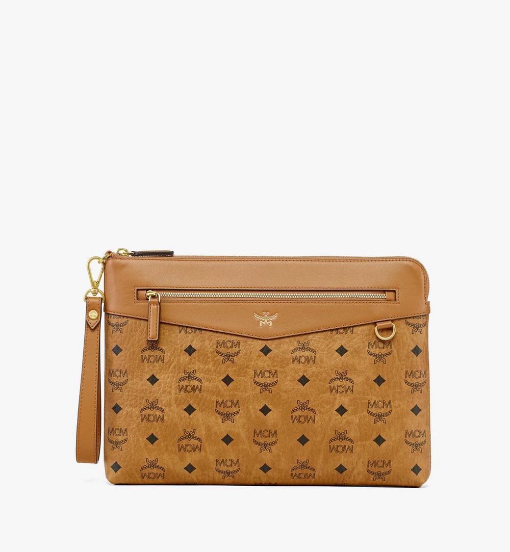 Diamond Wristlet Pouch in Visetos 1 Diamond Wristlet Pouch in Visetos 1